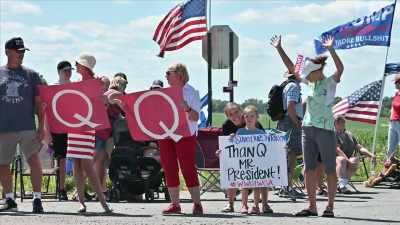 - It's evil!
- QAnon, - Fall River