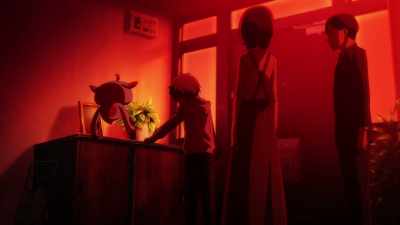 It's your favorite, Lui.
Hamburger steak. - Digimon Adventure 02: The Beginning