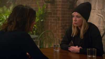 -It's fear.
-But, letting her stay here? - Leverage: Redemption
