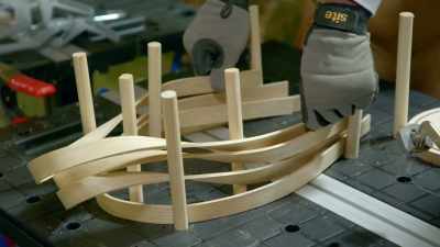 It's fine, it's what I do every
Friday night, it's not a problem. - Handmade: Britain's Best Woodworker