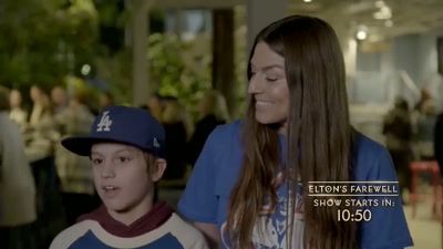 It's my first concert
and Elton's last concert, - Elton John Live: Farewell from Dodger Stadium