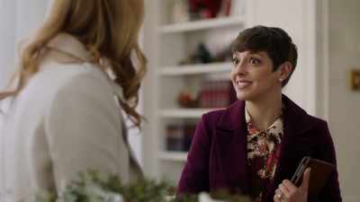 It's his first day, - Match Made in Mistletoe