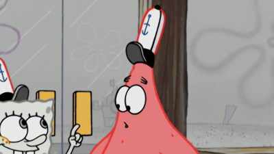 - It's his first shift - SpongeBob DocuPants