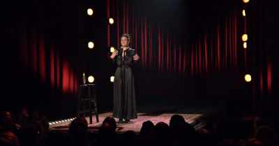 It's so frightening...
[giggles] - Jenny Slate: Stage Fright