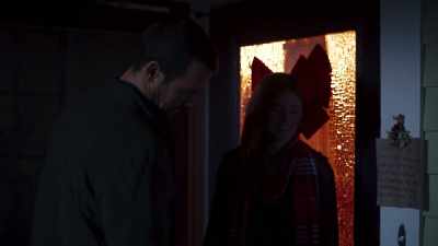 It's from Eddie,
the homeless guy - The Trouble with Mistletoe
