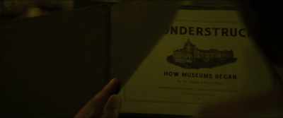 It's from here. Except a long time ago. - Wonderstruck