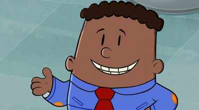 It's from the movie Heads Up - The Epic Tales of Captain Underpants in Space