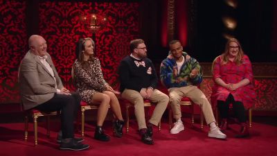 It's frustrating to watch, though,
for john, - Taskmaster