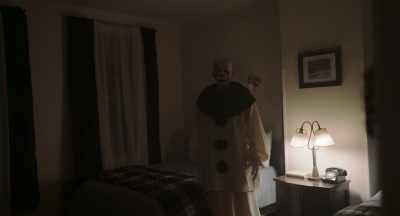 It's fucking staring at us.
I know, I know. - Hell House LLC Origins: The Carmichael Manor