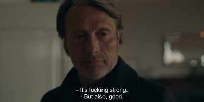 - It's fucking strong.
- But also, good. - Another Round