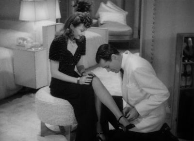 It's funny to be kneeling here at your feet talking about beer - The Lady Eve