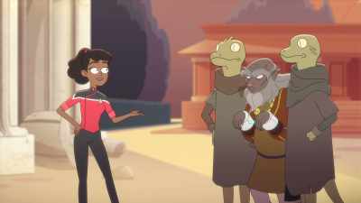 It's funny. Normally, I'm, like,
a huge disappointment to her, - Star Trek: Lower Decks