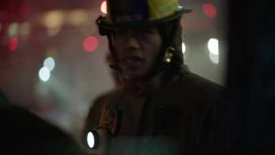 It's "Get some, be safe." - Fire Country
