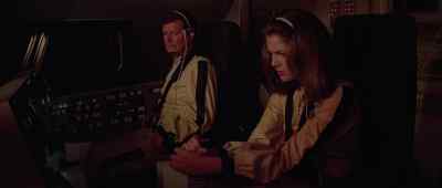 It's getting hot.
It can't be helped. - Moonraker