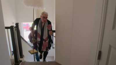 -It's getting the stair workout!
-Oh my God. Absolutely. - How To Build a Sex Room