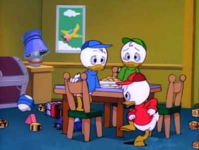 -It's gone.
-Oh, that's way creepier. - DuckTales