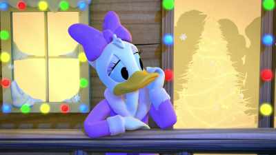 It's gonna be a lonely
Christmas without my friends. - Mickey and Minnie Wish Upon a Christmas