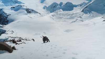 - It's gonna be sketchy
on the way down, huh? - Edge of the Earth