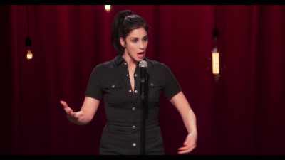 It's gonna go up your urethra,
your penis hole. - Sarah Silverman: A Speck of Dust