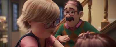 It's good to see you even though you always do this to my cheeks - Wonder Park