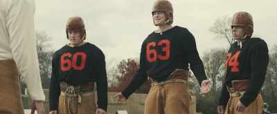 -It's good for the boys.
-I don't think it does after every play. - 12 Mighty Orphans