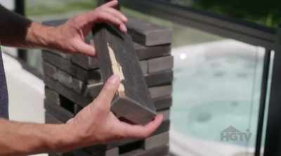 It's good, but these could have
been sanded down - Renovation Resort