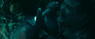 It's got a big metal cock for a handle - Vampire Killers