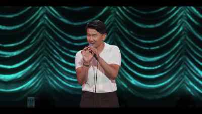 It's got a really tight cap, right?
So, I ejaculate into the cup. - Ronny Chieng: Love to Hate It