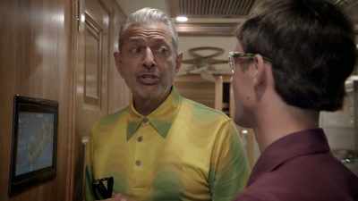- It's got a stool, yeah
- Upon you can produce stools - The World According to Jeff Goldblum