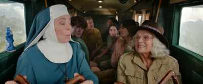 - It's got its MOT and everything?
- It's got a papal blessing. - Paddington in Peru