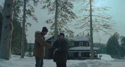 It's got quite a recoil,
so put your weight in... - The Lodge