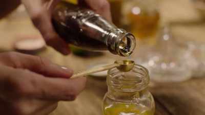It's got such a strong nutty flavour, it really
wouldn't be worth using extra virgin olive oil. - Nigella: At My Table