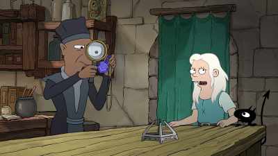 It's gotta be real.
I mean, it was glowing and dinging, okay? - Disenchantment