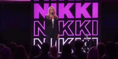 "It's my grandfather's dog tags.
Hold it close." - Nikki Glaser: Bangin'