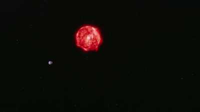 It's gravity will send this
ancient world careening out of - Cosmos: Possible Worlds