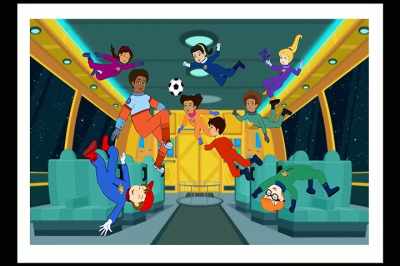 It's so great!
Being connected, working together... - The Magic School Bus Rides Again
