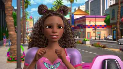 It's great having my license - Barbie: A Touch of Magic
