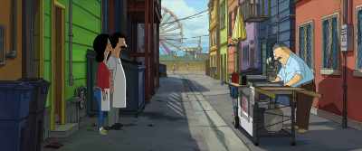 It's my grill from home,
but I upgraded the wheels, - The Bob's Burgers Movie