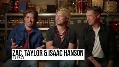 It's gross, actually.
[brothers grimacing] - Larger than Life: Reign of the Boybands