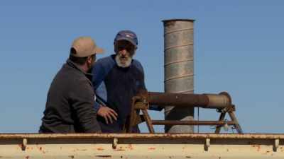 It's ground.
They're only 19m down... - Outback Opal Hunters