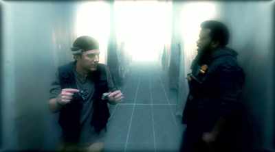 It's gurney on the right,
tub on the left, - Ghosted