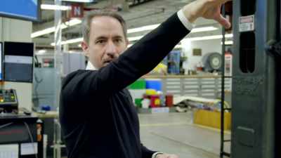 It's your hand
that will be the roughing jib - Engineering Catastrophes