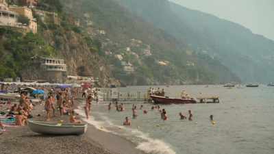 It's hard to believe this
idyllic spot was the inspiration - Write Around the World with Richard E Grant