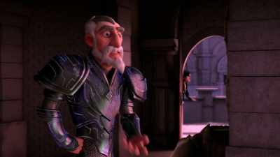 It's hard enough creating Arthur's
new weapon without your mucking about. - Wizards: Tales of Arcadia