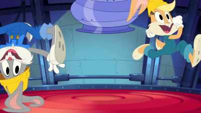 ♪ It's hard hat time, whoa
It's hard hat time ♪ - Bugs Bunny Builders