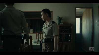 It's hard to say. Uh, a loose
change jar was tipped over. - Mystery Road: Origin