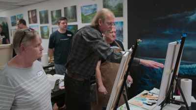 It's hard to tell people their faults - Bob Ross: Happy Accidents, Betrayal & Greed