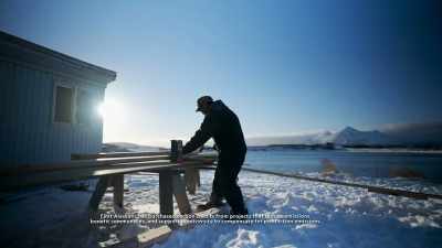 It's healthy for us to be out,
getting this fresh air, - Life Below Zero: First Alaskans