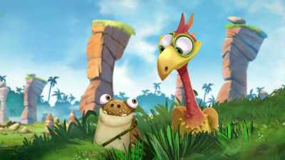 -It's his heart.
-And having friends like you. - Gigantosaurus