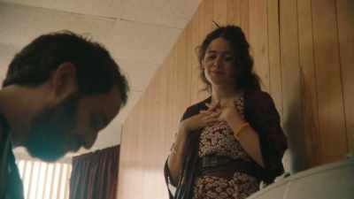 - It's for her.
- (TURNS PAGE) - Theater Camp